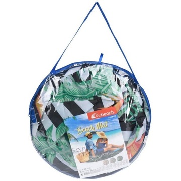 Коврик для пикника, круглый пляжный, 138 см