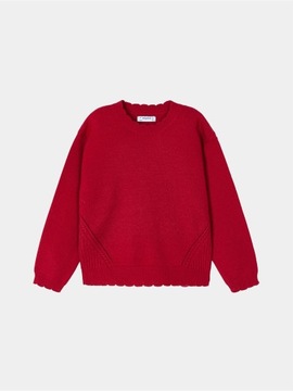Mayoral Sweter 319 Czerwony Regular Fit