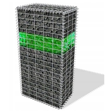 Szkło Dekoracyjne do Ogrodu Gabionu Bryły 10KG