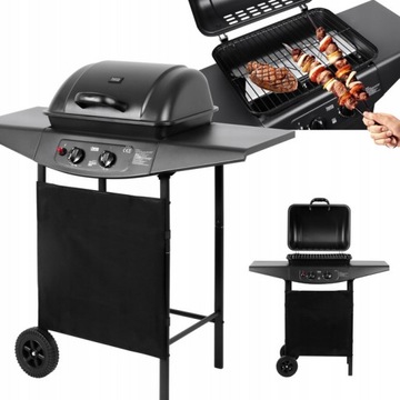 GRILL GAZOWY OGRODOWY 2 PALNIKI 5 kW