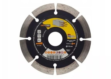 TARCZA DIAMENTOWA SEGMENTOWA 115X1.8X22.2MM DEXTE