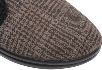 CIEPŁE KAPCIE BABOSZE TENISÓWKA KRATA ŻELBUT krata br-02 42