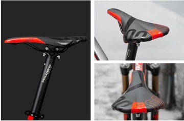 PROMEND siodełko SD-563 black/black Road/MTB lekkie 297g