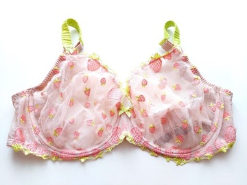 75J UK 34GG M&S Cartia Embroidery Wired Plunge Bra ET3153