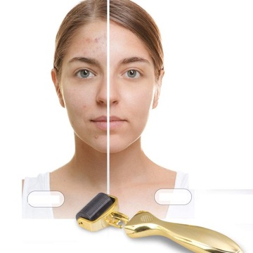 3X DERMA ROLLER CIAŁO TWARZ OCZY DERMAROLLER 3W1