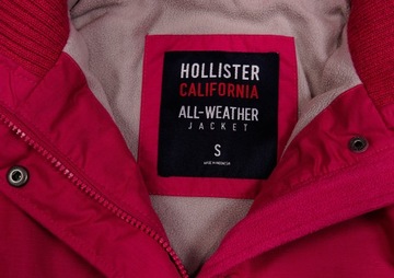 HOLLISTER ALL-WEATHER _ KURTKA NA POLARZE _ S _ WOMEN _ 95% POLIESTER