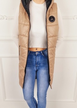 ЖИЛЕТ ЖЕНСКИЙ ТЕПЛЫЙ ЖИЛЕТ С КАПЮШОНОМ Цвета