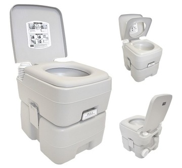 ЛЕГКИЙ ПОРТАТИВНЫЙ ТУРИСТИЧЕСКИЙ ТУАЛЕТ ОБЪЕМОМ 20 Л