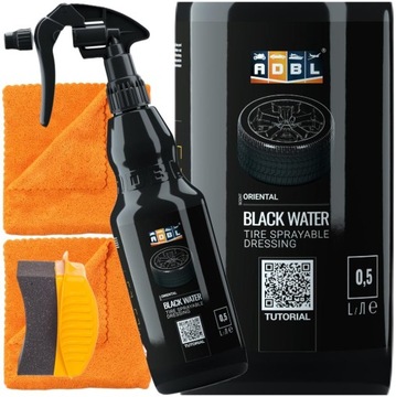 ADBL BLACK WATER DRESSING DO OPON ZESTAW APLIKATOR