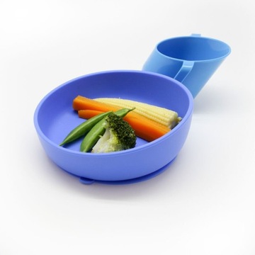 DOIDY BOWL MISECZKA TALERZYK Z PRZYSSAWKĄ SILIKONOWY