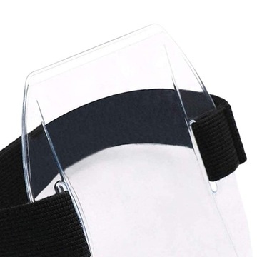 Bransoletka Etui na dowód osobisty, Etui na ramię ID, Przezroczysta