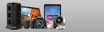 РАЗЪЕМ ПИТАНИЯ 12 РАЗЪЕМОВ 5 ДОРОЖНЫЙ АДАПТЕР USB