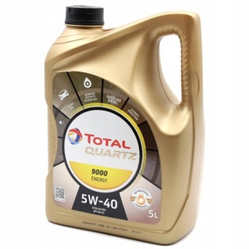 5W40 9000 ENR 5/TOT МАСЛО 5W-40 TOTAL QUARTZ 9000 E