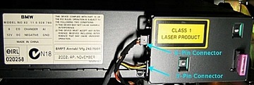 КОМПЛЕКТ BLUETOOTH MP3 YATOUR BMW E39/E38/E49/X3