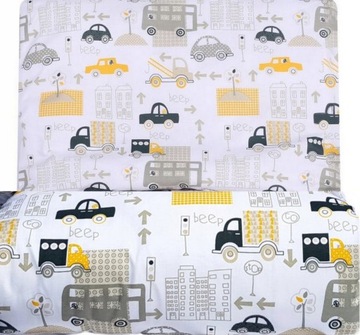 POŚCIEL 120x150 AUTA CARS SAMOCHODY BAWEŁNIANA POSZEWKA KOMPLET POŚCIELI