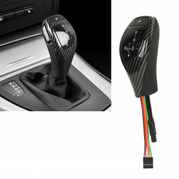 ELEKTRONICZNA GAŁKA ZMIANY BIEGÓW Z WSKAŹNIK ŚWIETLNY LED BMW 3SERIES E90