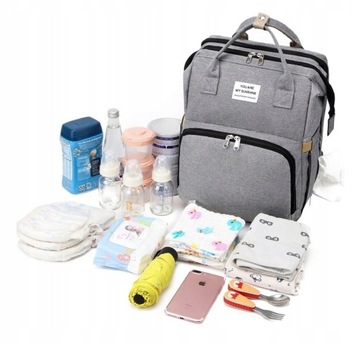 РЮКЗАК ДЛЯ МАТЕРИ, СУМКА-ОРГАНИЗАТОР С ПЯЛЕНАЛЬНЫМ ИЗДЕЛИЕМ, КРОВАТЬ 3в1