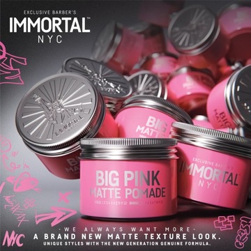 Immortal NYC Big Pink Matte Матовая помада 100 мл