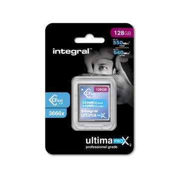 Integral 128 Gb CFast Card 2.0 wysoka wydajność