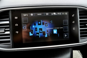Peugeot 308 II Hatchback 5d 1.6 BlueHDi 99KM 2015 Peugeot 308 1.6 100KM Climatronic Led Serwis, zdjęcie 18
