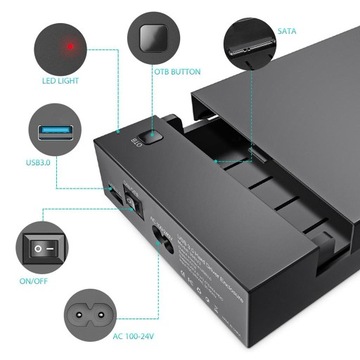 Жесткий диск SSD 3.5 2.5 Корпус USB 3.0