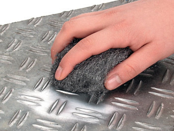 WEŁNA STALOWA grad. 2 wata polerowania SZLIFOWANIA