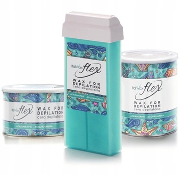 ItalWax FLEX воск в рулонах Аквамарин 100мл.