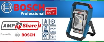 LAMPA BUDOWLANA LED Akumulatorowa 18V halogen GLI 18V-1900 Bosch