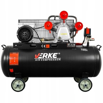 Kompresor olejowy 150L 230V 360l/min 8Bar W-3065 3KW 4KM SPRĘŻARKA