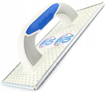 Glättkelle schleifen 130x270mm gelochte Reibe G-17