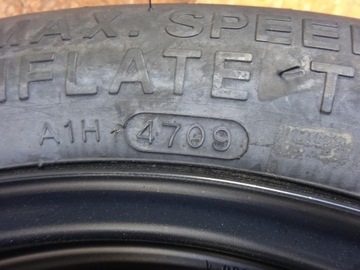 A3 8P GOLF V VI EOS DOJEZDOVDOJEZDOVÉ KOLO DOJEZDOVÉ 16 PALCŮ 5X112 1K0601027S