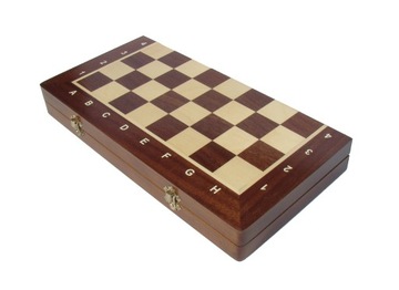 Шахматные фигуры PEARL LARGE INTARSIA, деревянные, ИЗДЕЛИЕ В ПОЛЬШЕ
