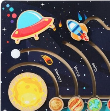 ДЕРЕВЯННЫЕ ИГРУШКИ-ПЛАНЕТЫ СОЛНЕЧНОЙ СИСТЕМЫ, Понимание планет и их движения