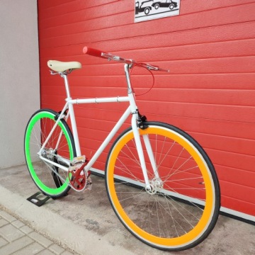 Односкоростной городской велосипед Pasja Owoców, размер 50