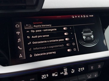 Audi A3 8Y S3 Limousine 2.0 TFSI 310KM 2022 Audi S3 Limousine 8Y TFSI Quattro S tronic 2.0 Benzyna 310KM, zdjęcie 20