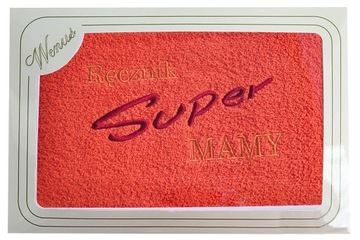 RĘCZNIK MAMA 70x140 HAFT PREZENT DZIEŃ MATKI