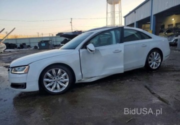 Audi A8 D4 2016 Audi A8 2016 AUDI A8 L QUATTRO 3.0L 4x4, KUPIONY w transporcie do Polski, zdjęcie 2