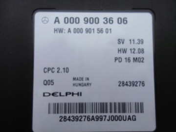 MERCEDES X156 W176 W246 C117 MODUL PŘEVODOVKY ŘAZENÍ