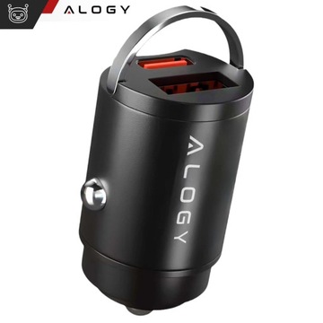 Автомобильное зарядное устройство Автомобильное гнездо прикуривателя USB QC USB-C PD Fast