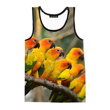 Koszulka bez rękawów 3D Digital Printing Animal