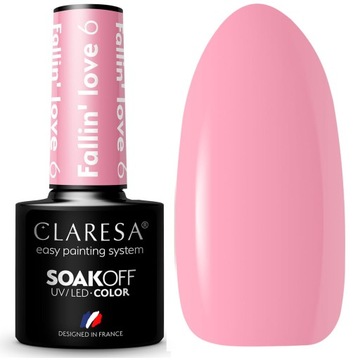 Claresa Lakier Hybrydowy do paznokci FALLIN LOVE 6