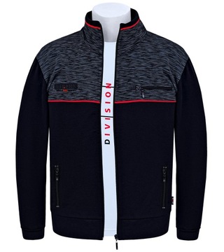 BLUZA SPORTOWA FR/SC M-6XL JAKOŚĆ OKAZJA 4XL czer.