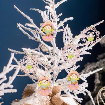 9шт. Пасхальный подвесной знак. Орнамент висит.