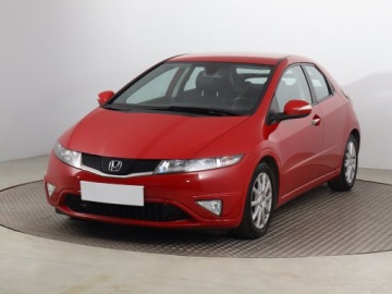 Honda Civic VIII Hatchback 3d 1.8 i-VTEC 140KM 2011 Honda Civic 1.8, Serwis ASO, Skóra, Klima, zdjęcie 1