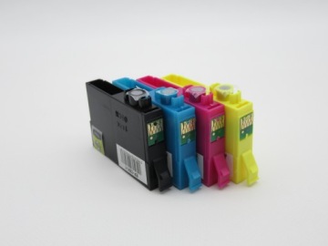 4x ЧЕРНИЛА ДЛЯ EPSON T1631 WF2630 WF2660 WF2750 WF2760