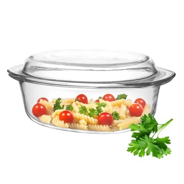 Форма для запекания Altom Design Vega овальная с крышкой, 3,5л