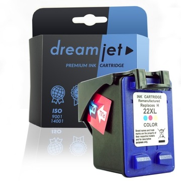 Tusz do HP 22XL DeskJet F2180 F2280 F4180 kolorowy