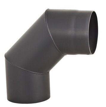 Kolano stałe 90° KS120/90-CZ2 (ML) Darco SPK 120 mm Czarne