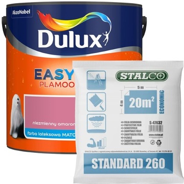 Dulux EasyCare Niezmienny amarant 2,5L + GRATIS