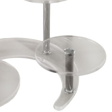 Акриловая подставка для хранения фигурок. Маленькая кукла